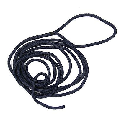 Трос плетеный ШВАРТОВЫЙ 10,0 мм, 1500 кг, 6 м, с огоном 30 см