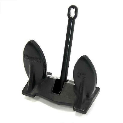 Якорь Холла в ПВХ оболочке 9,1 кг чёрный