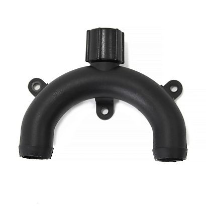 Колено SeaFlo 19 мм пластиковое с вентиляцией