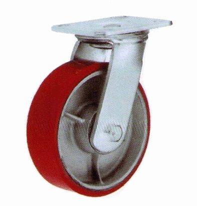 Колесо 200мм на поворотном кронштейне