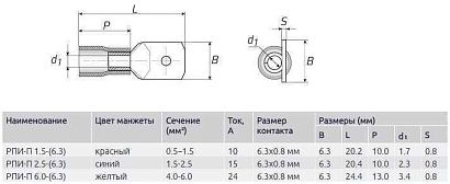 Разъем плоский изолированный (папа) 1.5-7-0.8 (100 шт)