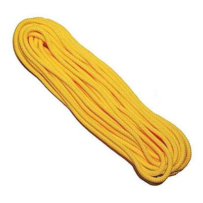 Линь плавающий 6мм*25м желтый