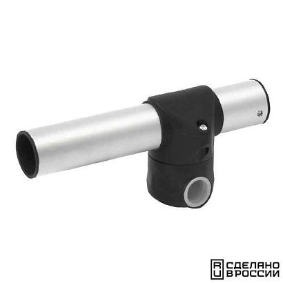 Держатель спиннинга сквозной на леер, алюминий