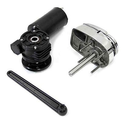 Лебедка якорная серии-C Heavy Duty Style (без барабана) 600Вт, 12В, цепь 6 мм/веревка 12 мм