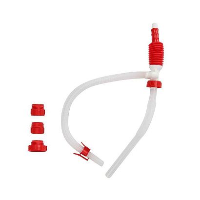 Насос для перекачки топлива ручной Производительность: 12 л/мин, Длина заборного патрубка: 425 мм