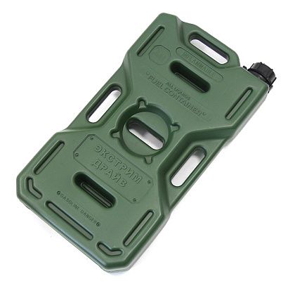 Канистра "Экстрим-Драйв" 10л зеленая (хаки) ED-0100-G