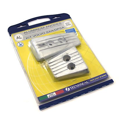 Комплект алюминиевых анодов для Volvo Penta SX-A и DPS-A