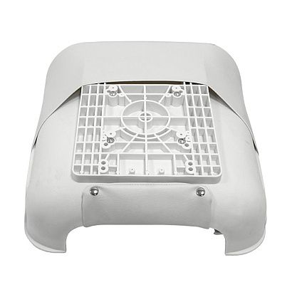 Сиденье пластмассовое складное с подложкой Deluxe All Weather Seat, бело-красное