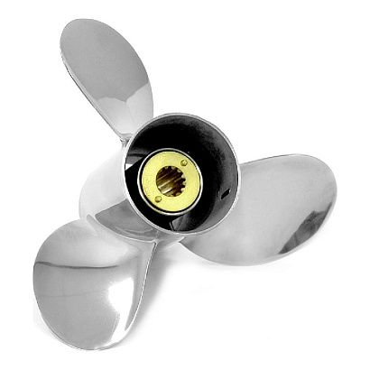 Винт гребной  Skipper для Mercury 25-70HP, диаметр 10 1/2" нержавеющий, лопастей - 3, шаг 13"