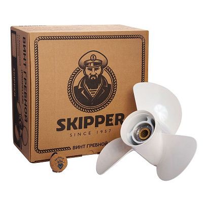 Винт гребной  Skipper для Yamaha 60-140HP, диаметр 13 1/4" алюминиевый, лопастей - 3, шаг 17"