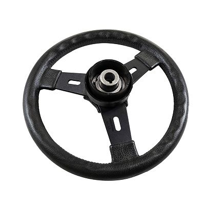 Колесо рулевое ELBA, спицы черные 320 мм, чёрный