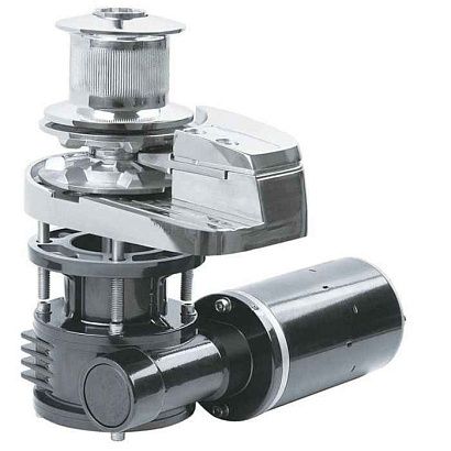 Лебедка якорная серии-C Heavy Duty Style (c барабаном) 900Вт, 12В, цепь 6 мм/веревка 12 мм