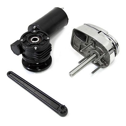 Лебедка якорная серии-C Heavy Duty Style (без барабана) 900Вт, 12В, цепь 6 мм/веревка 12 мм