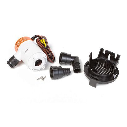 Помпа водооткачивающая SeaFlo трюмная, 12V 600 галлон/час, патрубок 19 мм