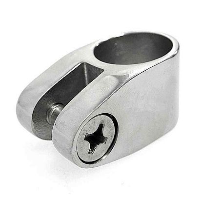 Кронштейн рамы тента 1-1/4" скользящий усиленный раскладной, нерж.сталь