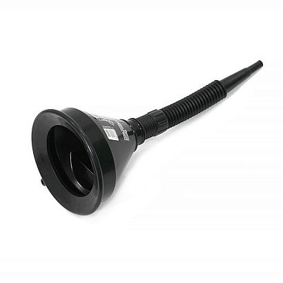 Воронка ГСМ Oktan с непроливайкой, 135 (Черный),  сетчатым фильтром