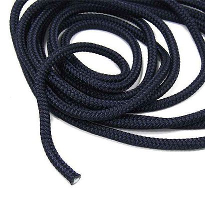 Трос плетеный ШВАРТОВЫЙ 10,0 мм, 1500 кг, 6 м, с огоном 30 см