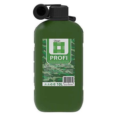 Канистра для бензина 10л с заливным устройством PROFI