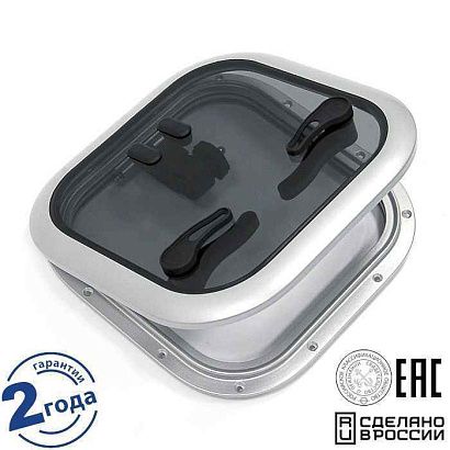 Люк палубный распашной Альбатрос 400х400