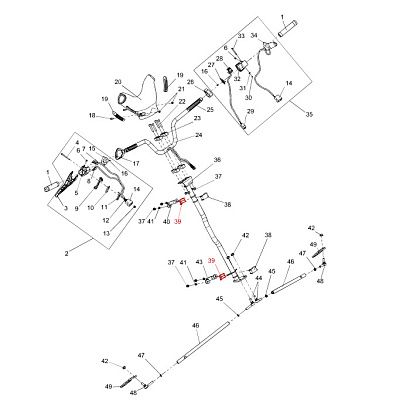 Вкладыш рулевой колонки (внешний) Тайга RM-127713