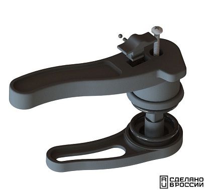 Ручка-задвижка поворотная левая, полиамид