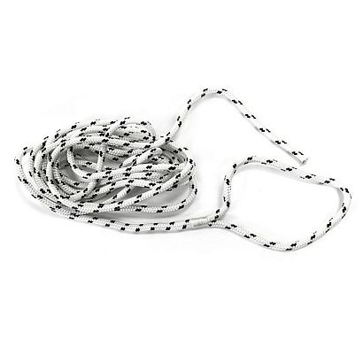 Трос плетеный ШВАРТОВЫЙ 10,0 мм, 1500 кг, 6 м, с огоном 30 см