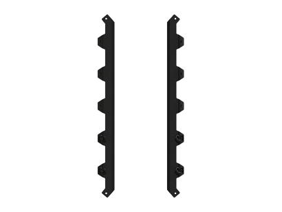 Такелажные планки кузова для квадроцикла Polaris Ranger 1000 XP 2017-2021