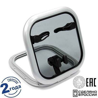 Люк палубный распашной Альбатрос 400х400