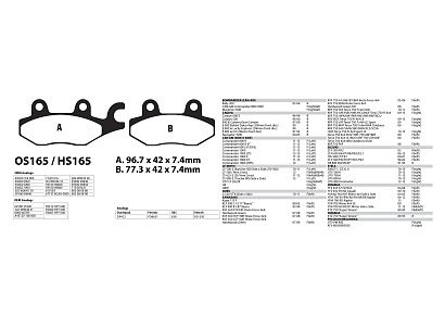 Тормозные колодки RM, BRP, , YAMAHA, KAWASAKI, SUZUKI, STELS