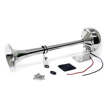 Горн электрический однотональный SUNFINE 101x410 мм, нержавеющая сталь (Замена EASTERNER C11478)