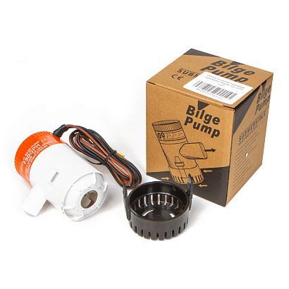 Помпа водооткачивающая SeaFlo трюмная, 24V 750 галлон/час, патрубок 19 мм