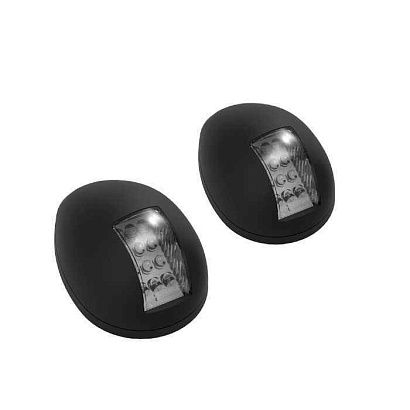 Огни бортовые светодиодные 80х56х42 мм, черный корпус