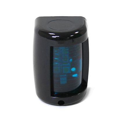 Огонь бортовой зеленый, черный корпус LED