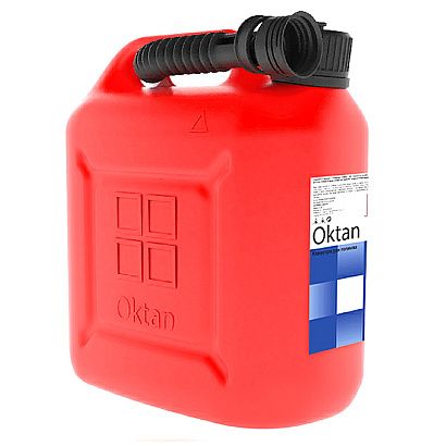 Канистра для бензина 10л с заливным устройством CLASSIC