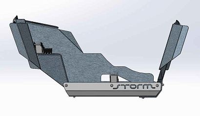 Пороги усиленные для квадроцикла для квадроцикла ODES Pathcross 650/850/1000 L