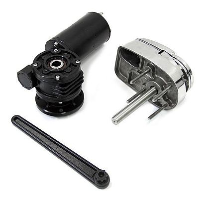 Лебедка якорная серии-C Heavy Duty Style (без барабана) 600Вт, 12В, цепь 6 мм/веревка 12 мм