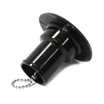 Заливная горловина для бака под топливо SEAFLO (Fuel) 38мм, черная