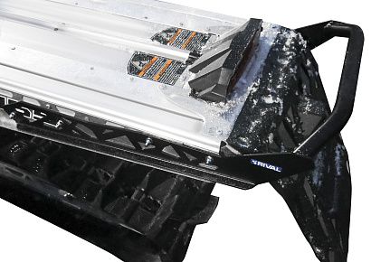 Бампер задний Polaris RMK 155"/PRO RMK 155"/SKS 155"/RMK ASSAULT 155" (2016-) + комплект крепежа