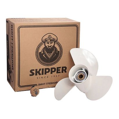 Винт гребной  Skipper для Yamaha 60-140HP, диаметр 13 1/2" алюминиевый, лопастей - 3, шаг 15"