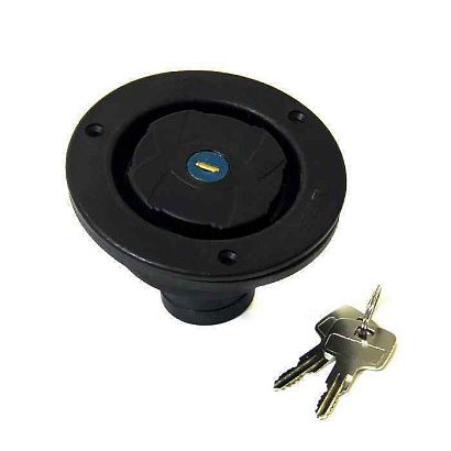 Горловина заливная SEAFLO с замком, черная