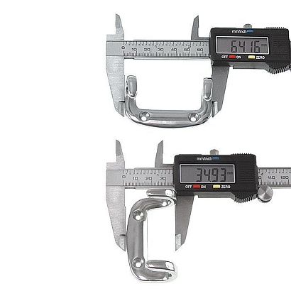 Крючок для одежды 36х65мм сталь