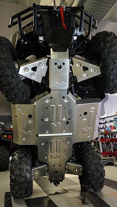 Полный комплект защиты днища для LINHAI M550L