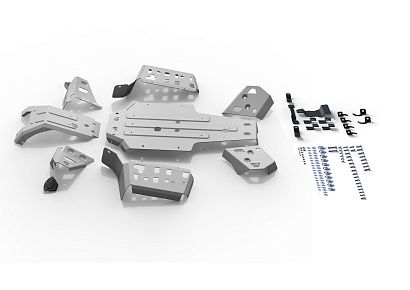 Комплект AL защиты днища Yamaha Grizzly 700 (2015-)