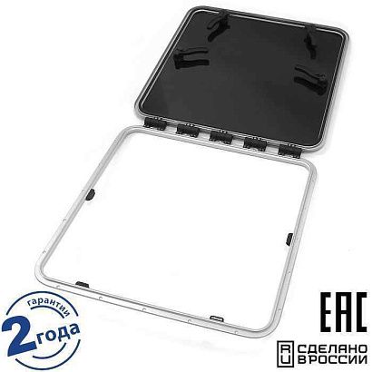 Люк палубный распашной низкопрофильный Фрегат 667x667 R42.5