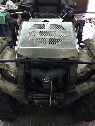 Вынос радиатора (черный) для Yamaha Квадроциклов Grizzly  550/700