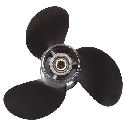 Винт гребной  Skipper для Tohatsu 8-9.8HP, диаметр 8 1/2" алюминиевый, лопастей - 3, шаг 6 1/2"