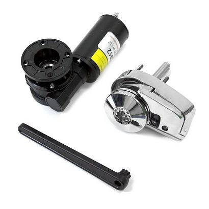 Лебедка якорная серии-C Heavy Duty Style (без барабана) 900Вт, 12В, цепь 6 мм/веревка 12 мм