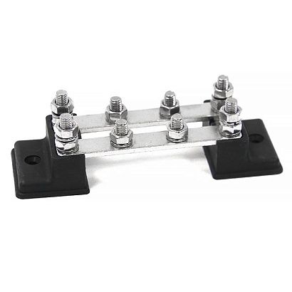 Клемма электромонтажная M6×4 двойная 150А/48В NEKEKE