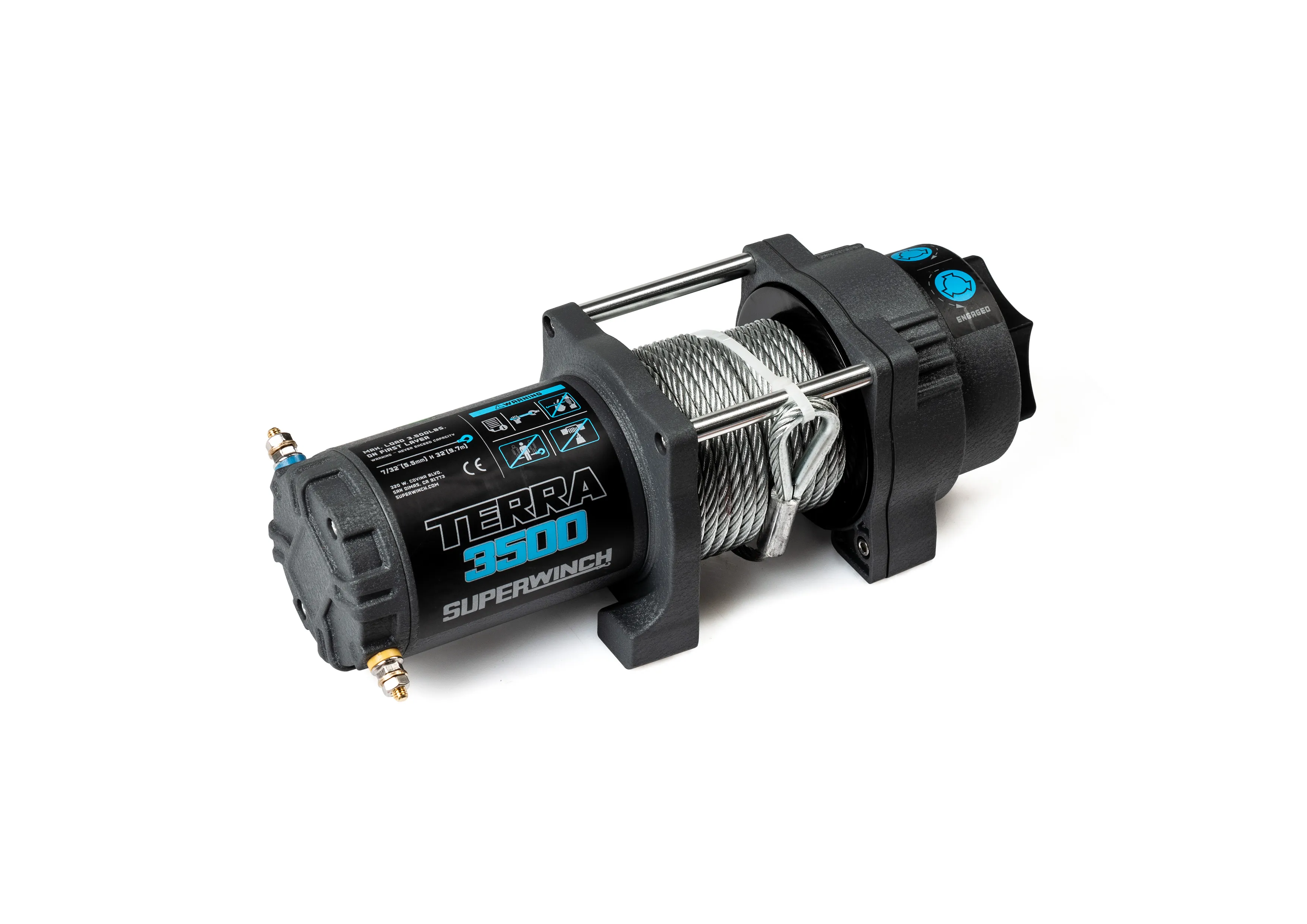 Superwinch TERRA 35 лебедка электрическая ст. трос