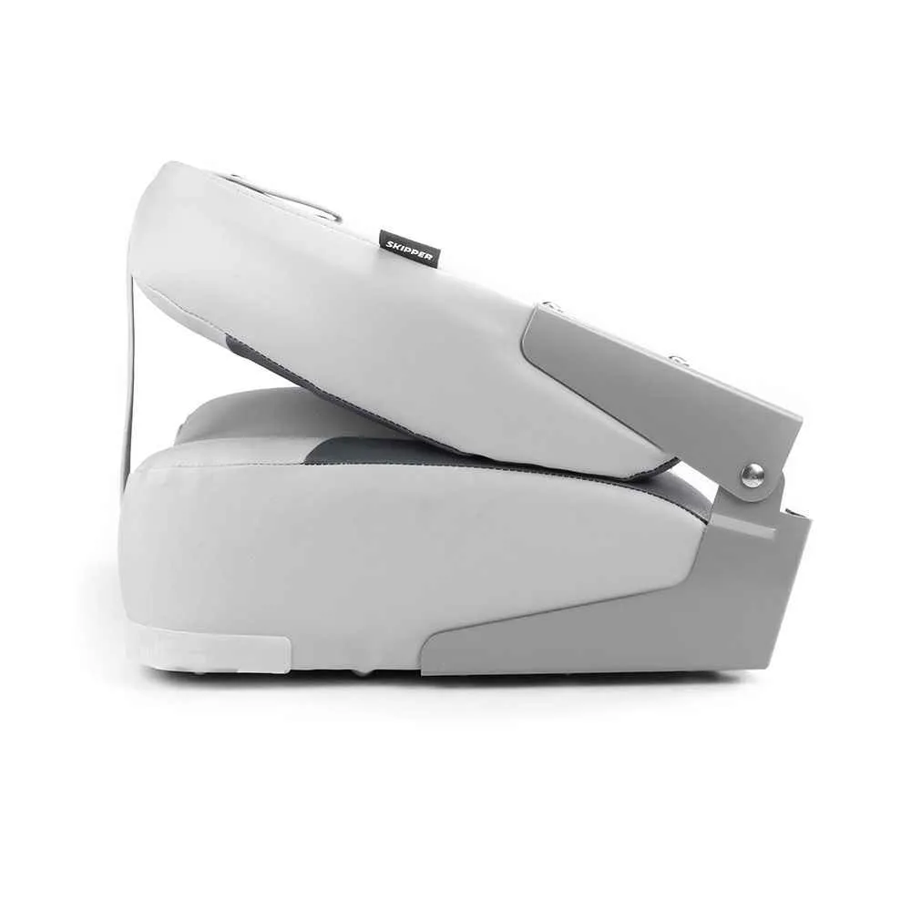 Кресло складное с мягкими накладками, серый/угольный